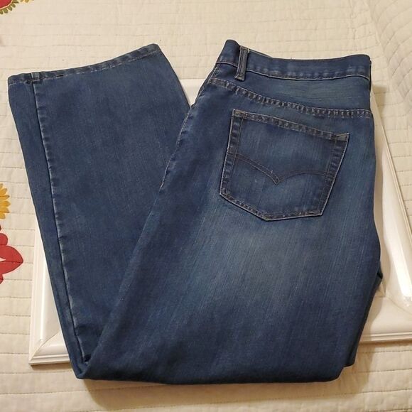Levi's 505 Relaxed Fit Blue Jeans size 20 husky - Picture 3 of 13